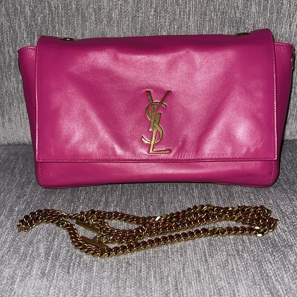 Kate Medium Reversible YSL Crossbody Bag in Suede And Smooth Leather - Picture 6 of 9
